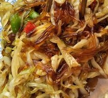 Bok Choy and Vermicelli Stir-fry