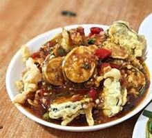 Eggplant Stuffed with Meat