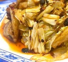 Sautéed Pork with Bok Choy