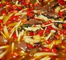 Spicy Duck Blood Stir-fry