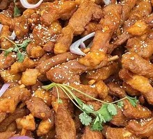 Grilled Beef on Iron Plate