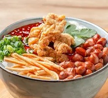 Crispy Pork and Tofu Brain