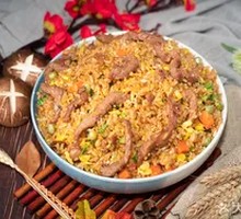 Xinjiang Lamb Skewer Fried Rice