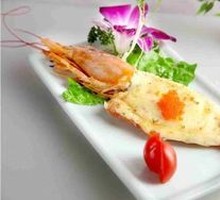 Cheese-baked Giant Prawn