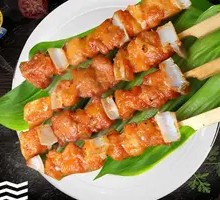 Grilled Chicken Cartilage Skewers