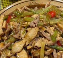 Fried Tofu with Shredded Pork