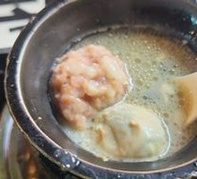 Preserved Egg and Pork Pudding Soup