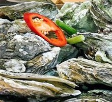 Bamboo Basket Oysters