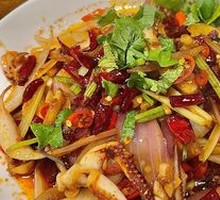 Spicy Squid Tentacles