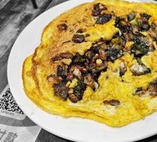 Golden Oyster Omelette
