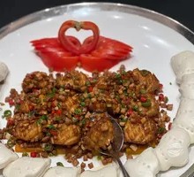 Braised Abalone with Golden Pumpkin and Lotus Leaf