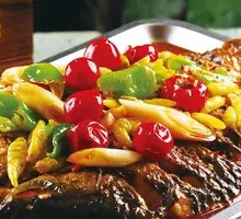 Spicy Pickled Pepper Roasted Crucian Carp