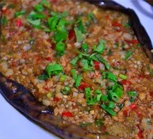 Garlic Pork and Eggplant Stir-fry