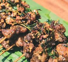 Sichuan Pepper Mint Beef Skewers
