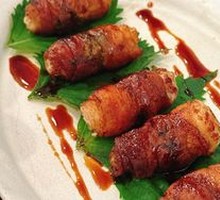 Braised Pork Belly with Perilla Leaves