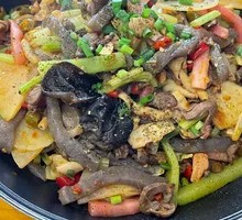 Spicy Stir-fried Chicken Offal