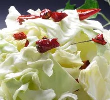 Fried Pork Crumbs with Bok Choy