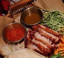 Spring Roll with Open-fire Pork Neck