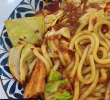 Crab Stick Stir-Fried Rice Noodles