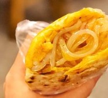 Cold Glass Noodles with Flatbread