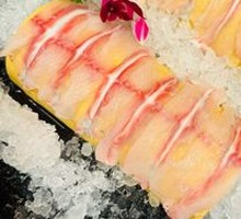 Freshly Sliced Butterfly Fish Slices