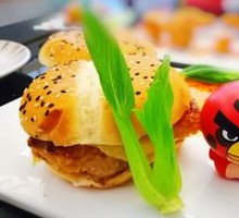 Pineapple Chicken Burger