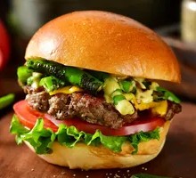Sichuan-style Chili Beef Burger
