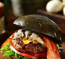 French Black Truffle Mushroom Wagyu Burger