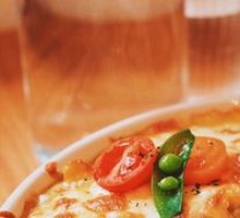 Mushroom Curry Chicken Baked Rice