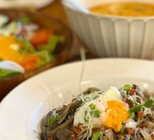 Creamy Truffle Mushroom Fettuccine