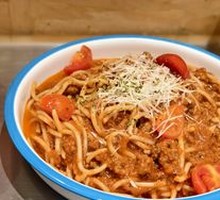 Neapolitan Tomato Meat Sauce Pasta
