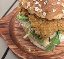 Spicy Chicken Leg Burger