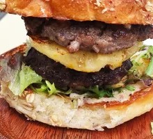 Pineapple Beef Burger
