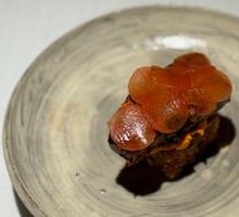 Smelly Tofu Cake with Foie Gras