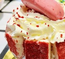 Red Velvet Cheese Milk Ice