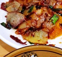 Potato Braised Pork Rice Bowl