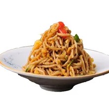 Mashed Potato and Meat Sauce Noodles