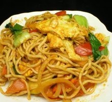 Handmade Egg Fried Noodles