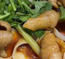 Fatty Intestine Knife-Sliced Noodles