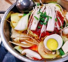 Cheese Rice Cake Hot Pot