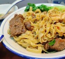 Beef Brisket with Thick Noodles