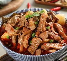 Spicy Radish and Beef Offal