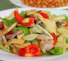 Stir-fried Tofu with Pork