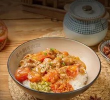 Braised Beef and Bamboo Shoot Rice