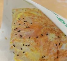 Cheese and Pork Pancake