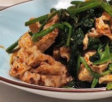 Spinach Wheat Gluten Noodles