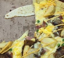 Teriyaki Beef and Potato Pizza