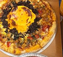 Classic Italian Meat Sauce Pizza