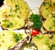 Grilled Oyster with Celery