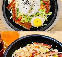 Orleans Chicken Rice on Iron Plate